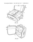 Carry-on luggage case diagram and image