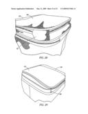 Carry-on luggage case diagram and image