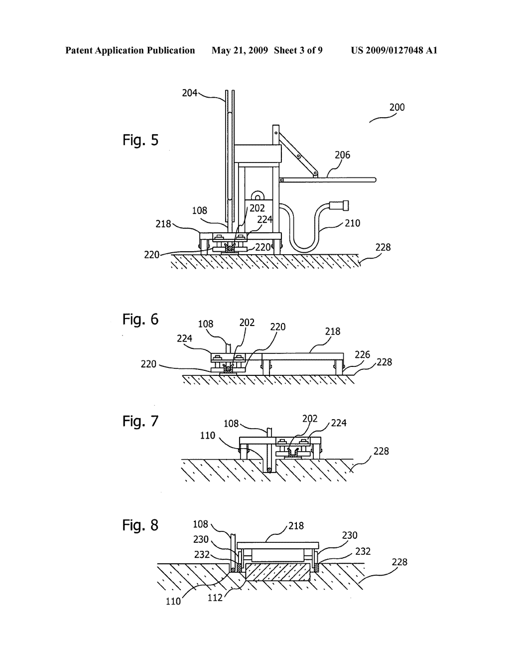 Rubber-tire gantry crane with shore power - diagram, schematic, and image 04