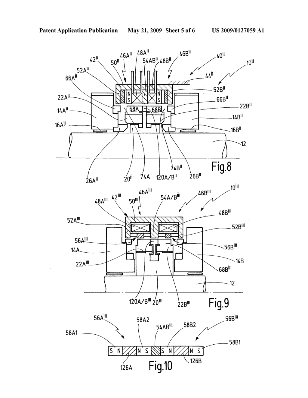 CLUTCH ARRANGEMENT FOR MOTOR VEHICLE TRANSMISSION AND METHOD FOR ENGAGING AND DISENGAGING A GEARSPEED - diagram, schematic, and image 06