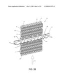 Exchangeable attachment and attachment holder for modular belts diagram and image