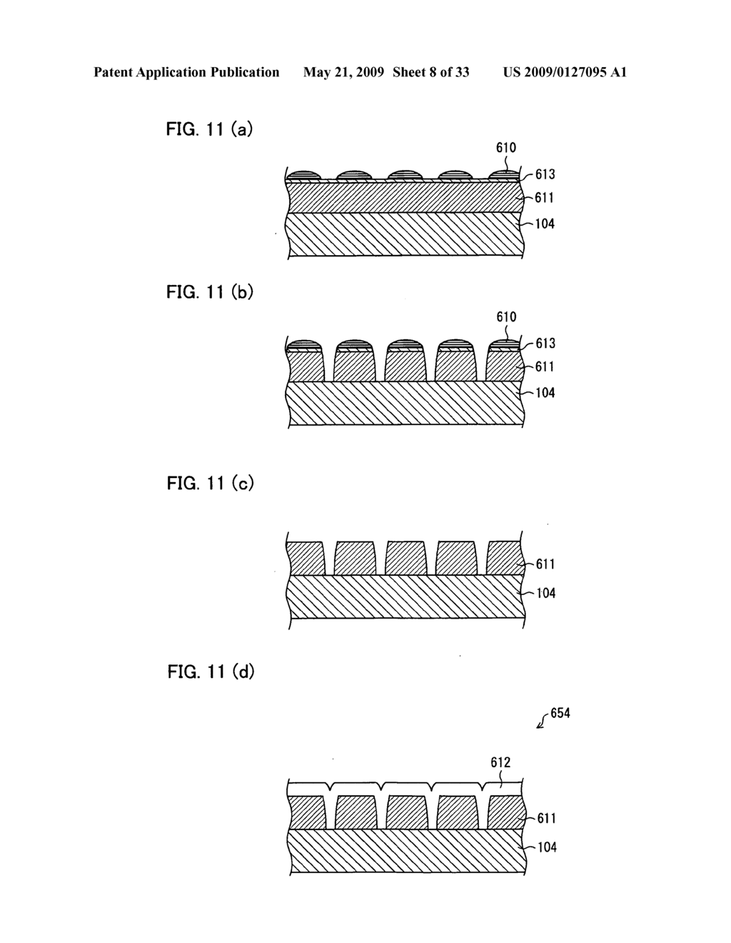 Method for forming fine particles, method for forming concavities and convexities, and device for forming fine particles - diagram, schematic, and image 09