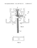 Track suspension device diagram and image