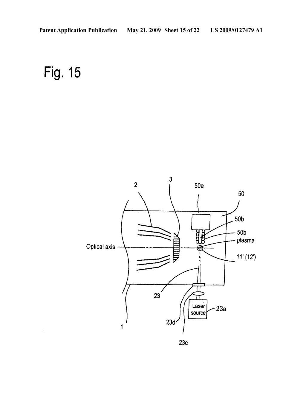 EXTREME ULTRAVIOLET LIGHT SOURCE DEVICE AND A METHOD FOR GENERATING EXTREME ULTRAVIOLET RADIATION - diagram, schematic, and image 16