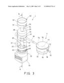 Water aerating and controlling assembly for aquarium diagram and image