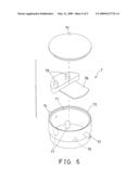 Water aerating and controlling assembly for aquarium diagram and image