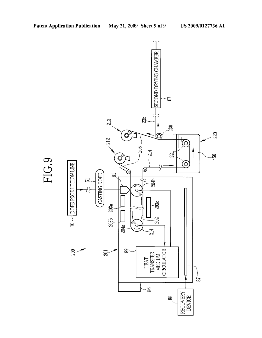 SOLUTION CASTING METHOD AND SOLUTION CASTING APPARATUS - diagram, schematic, and image 10