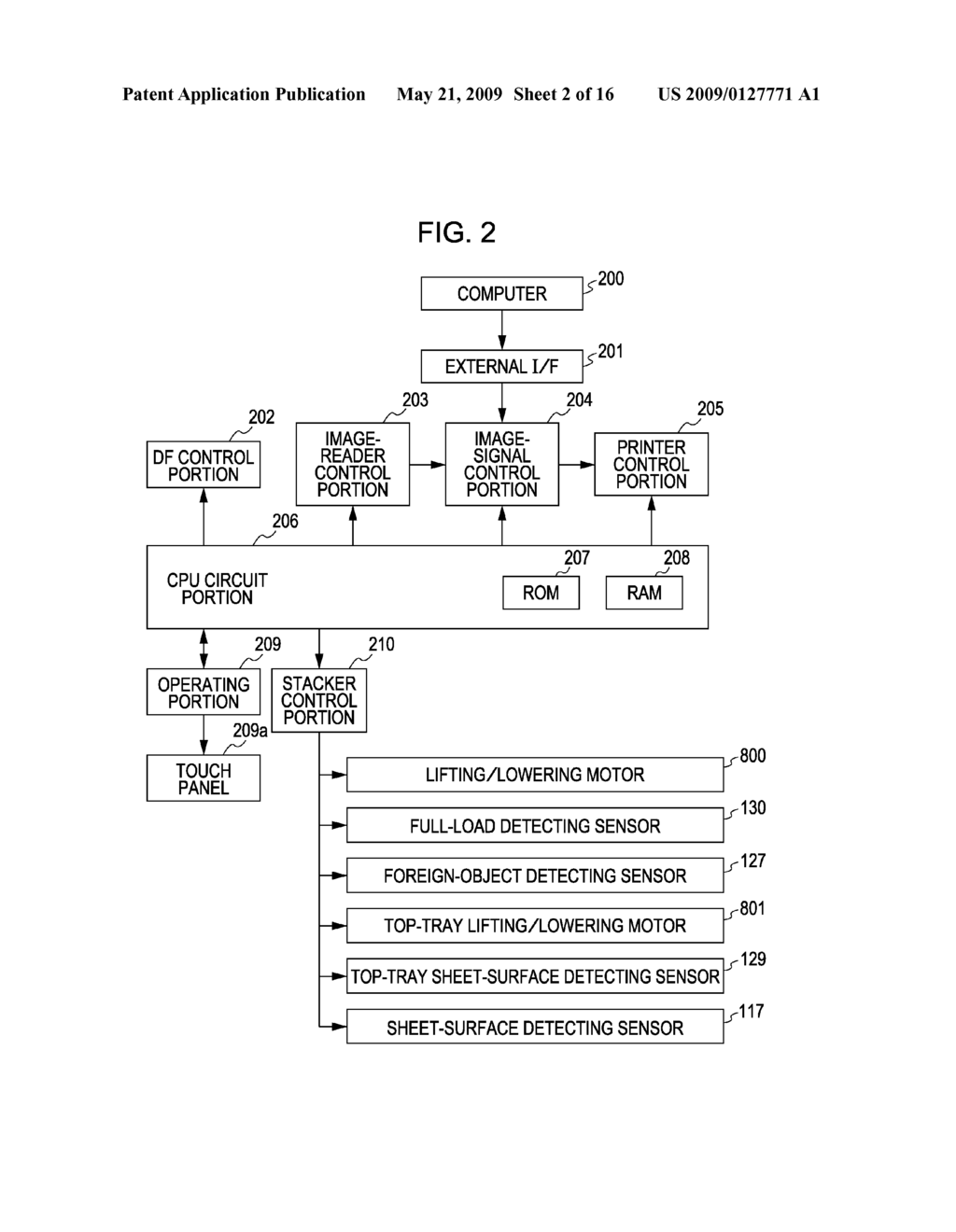 SHEET STACKING DEVICE AND IMAGE FORMING APPARATUS - diagram, schematic, and image 03