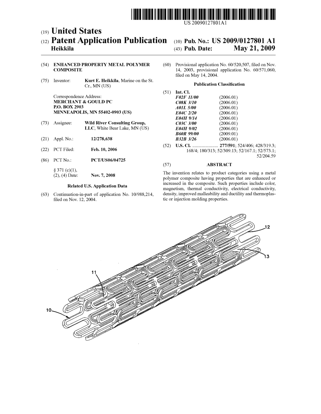 ENHANCED PROPERTY METAL POLYMER COMPOSITE - diagram, schematic, and image 01