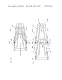 BRAKE ASSEMBLY AND CONTROL MECHANISM FOR A CART, AND METHOD diagram and image