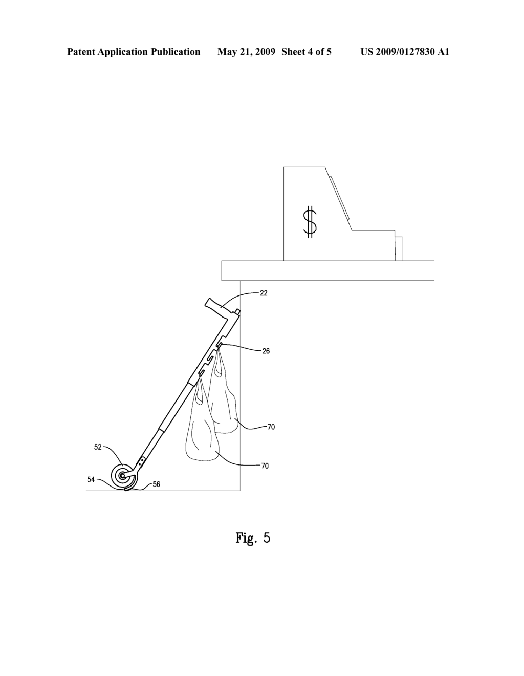 Shopping Bag Carrier - diagram, schematic, and image 05