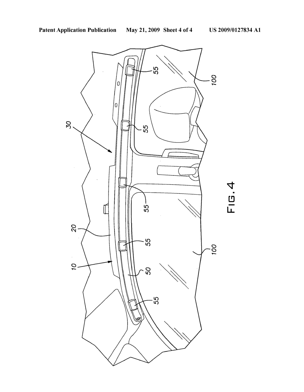 Integrated side curtain airbag assembly - diagram, schematic, and image 05