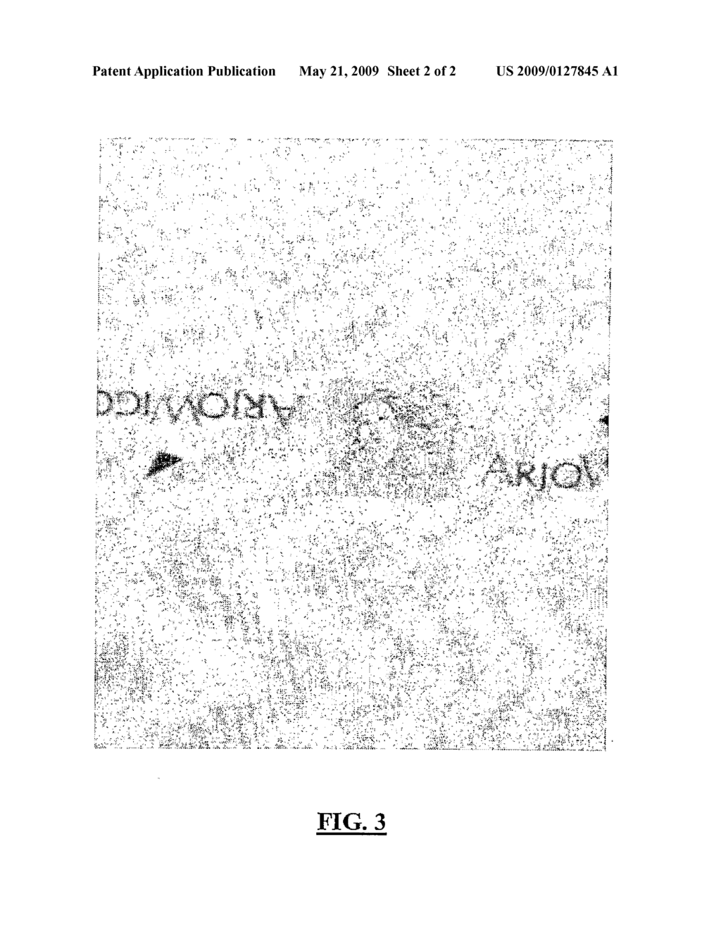 SECURITY ELEMENT HAVING A DIGITISED MARK AND SECURITY SUPPORT OR DOCUMENT COMPRISING SAME - diagram, schematic, and image 03