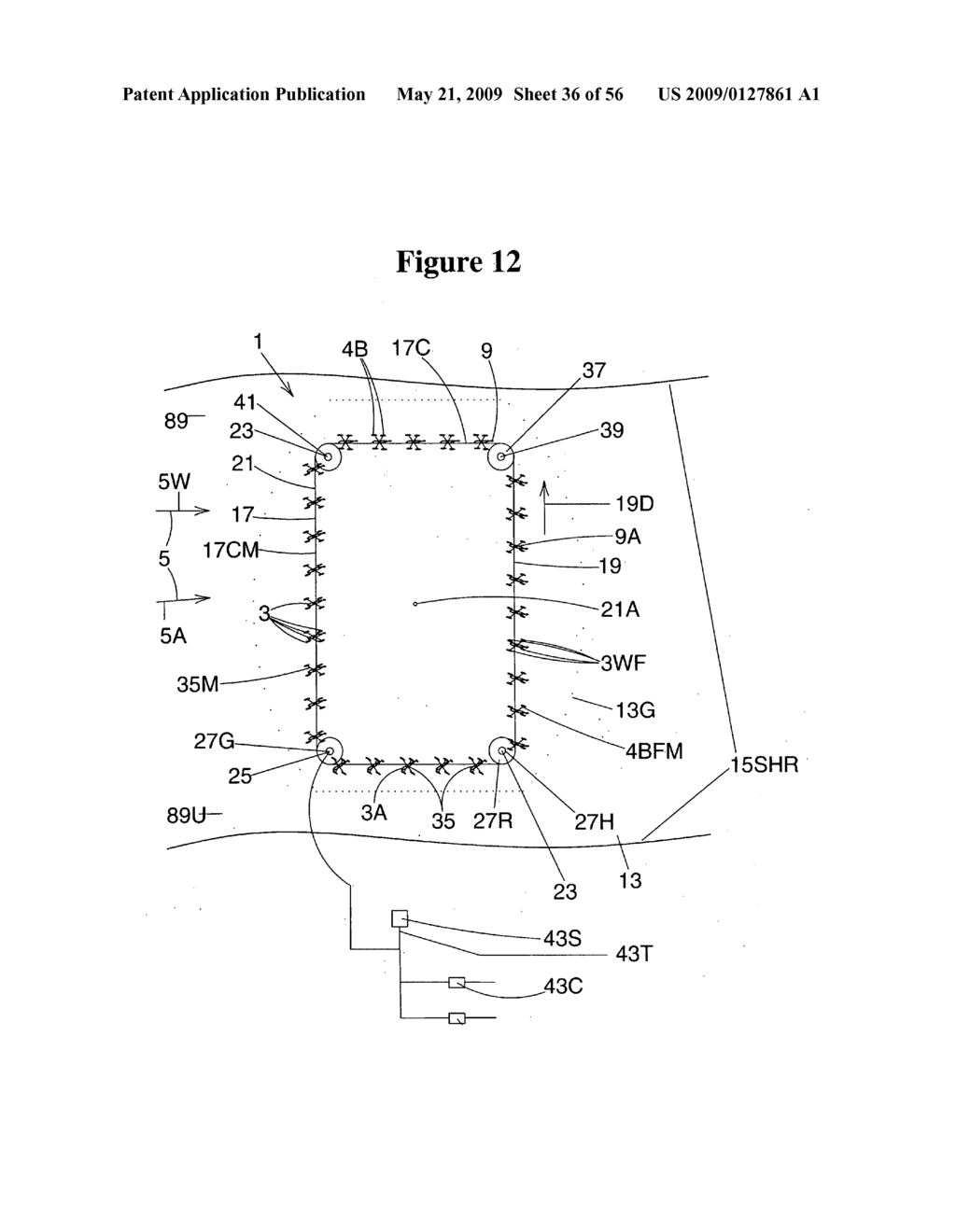 Fluid-dynamic renewable energy harvesting system - diagram, schematic, and image 37