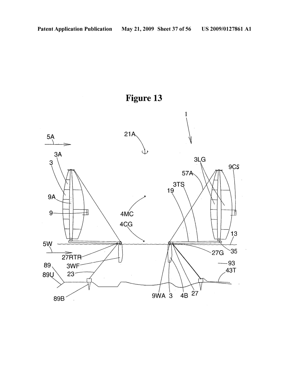 Fluid-dynamic renewable energy harvesting system - diagram, schematic, and image 38