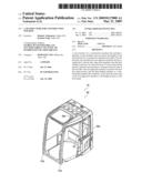 CAB STRUCTURE FOR CONSTRUCTION MACHINE diagram and image