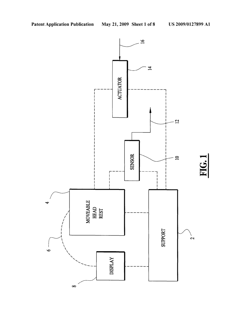 Moveable Headrest for Viewing Images from Different Directions - diagram, schematic, and image 02