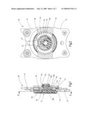 Fitting for a vehicle seat diagram and image