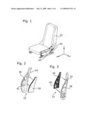 FRAME SIDE PART OF A VEHICLE SEAT diagram and image