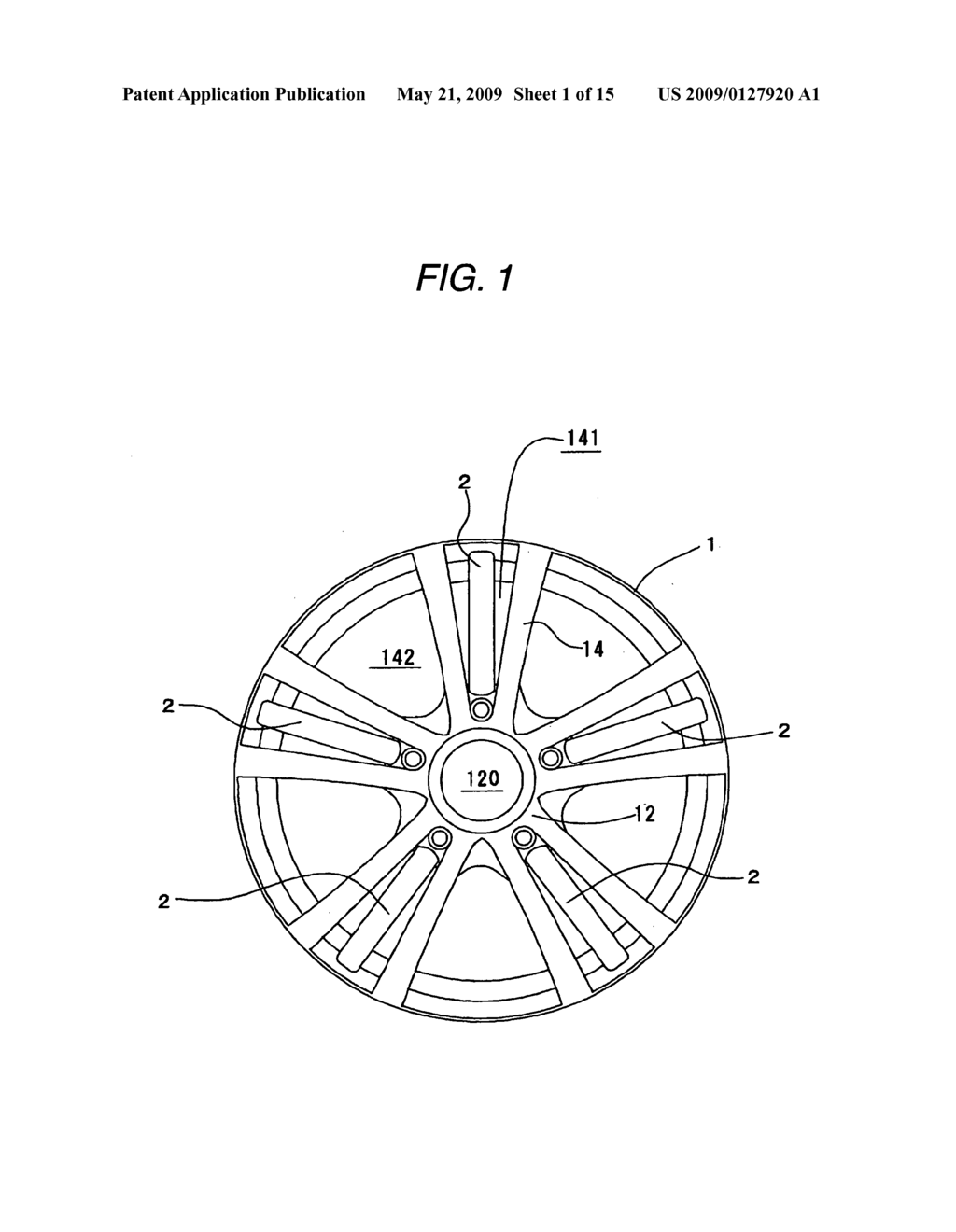 Vehicle Wheel - diagram, schematic, and image 02