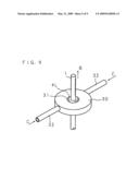 Light-emitting discharge tube, method of fabricating the same, and protective film forming apparatus diagram and image