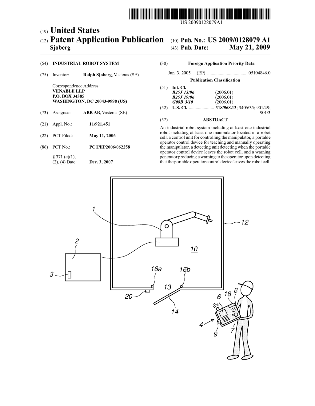 Industrial Robot System - diagram, schematic, and image 01