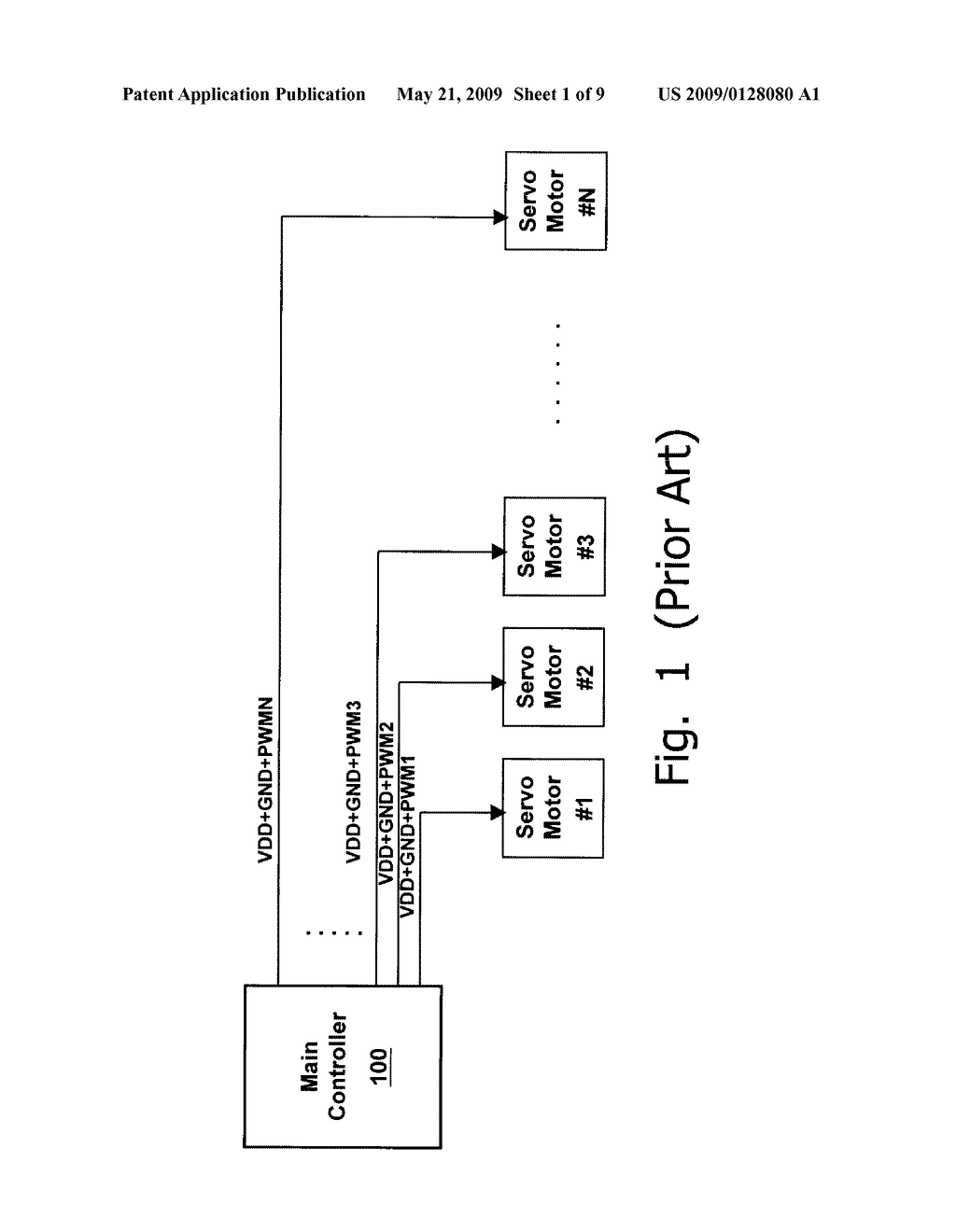 SYSTEM AND METHOD FOR CONTROLLING MULTIPLE SERVO MOTORS - diagram, schematic, and image 02