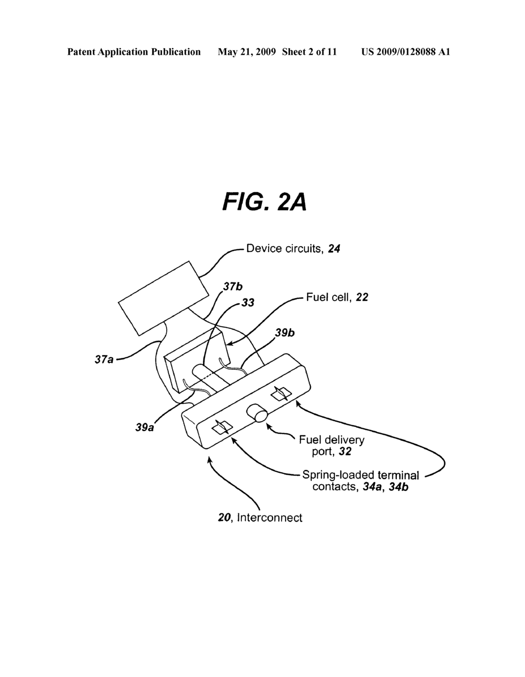 Fuel Cartridge Interconnect for Portable Fuel Cells - diagram, schematic, and image 03