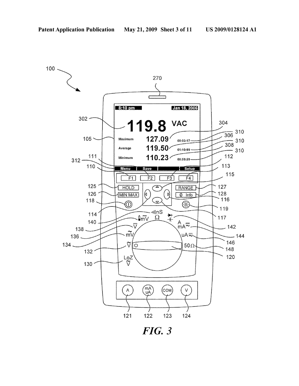 INFORMATION DISPLAY FOR DIGITAL MULTIMETER - diagram, schematic, and image 04