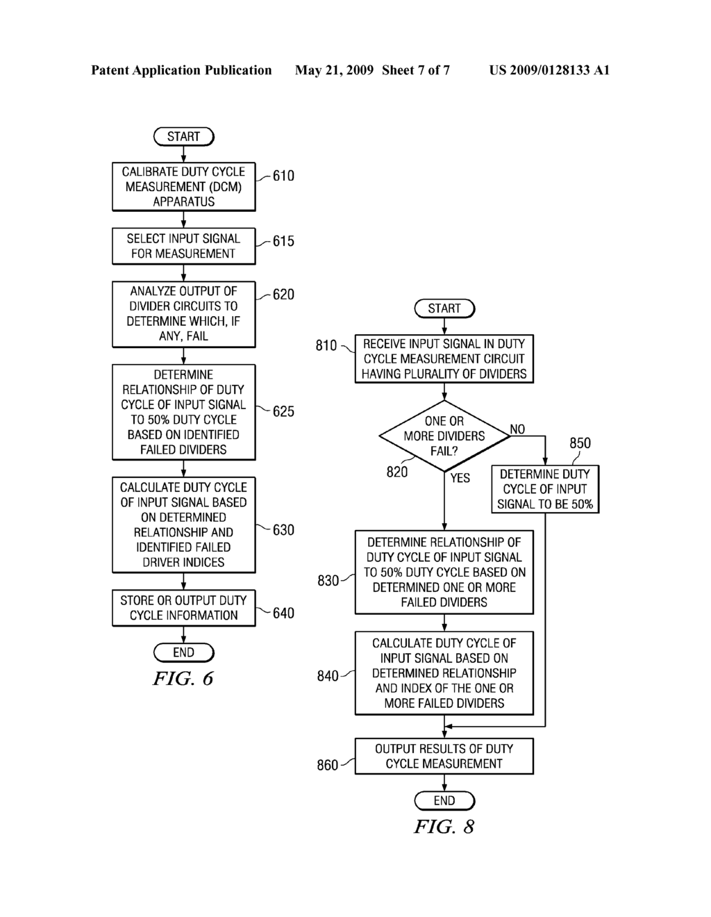 Duty Cycle Measurement Method and Apparatus for Various Signals Throughout an Integrated Circuit Device - diagram, schematic, and image 08