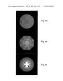 NMR tomography method based on NBSEM with 2D spatial encoding by two mutually rotated multipole gradient fields diagram and image