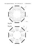 NMR tomography method based on NBSEM with 2D spatial encoding by two mutually rotated multipole gradient fields diagram and image