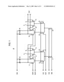 SEMICONDUCTOR INTEGRATED CIRCUIT AND ELECTRONIC CIRCUIT diagram and image