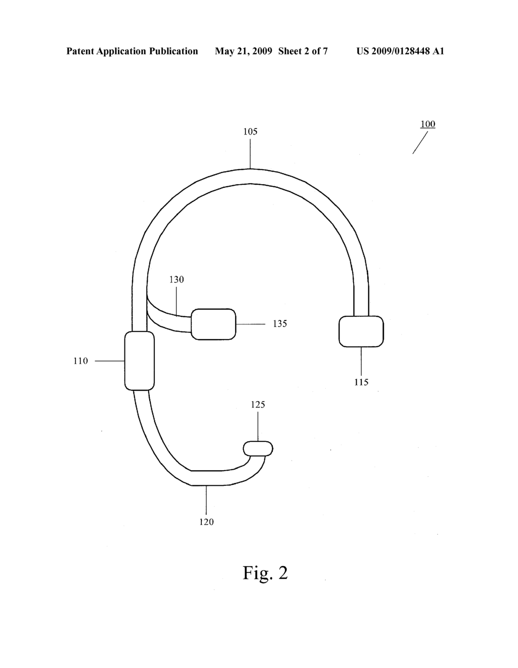 User Interface for a Head Mounted Display - diagram, schematic, and image 03