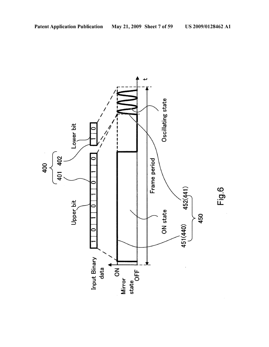 Spatial light modulator and mirror device - diagram, schematic, and image 08