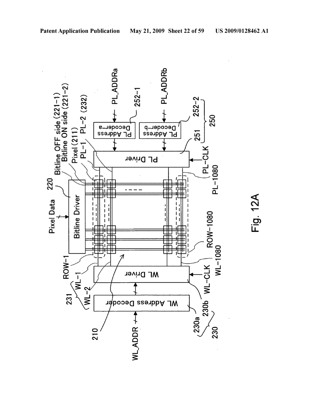 Spatial light modulator and mirror device - diagram, schematic, and image 23