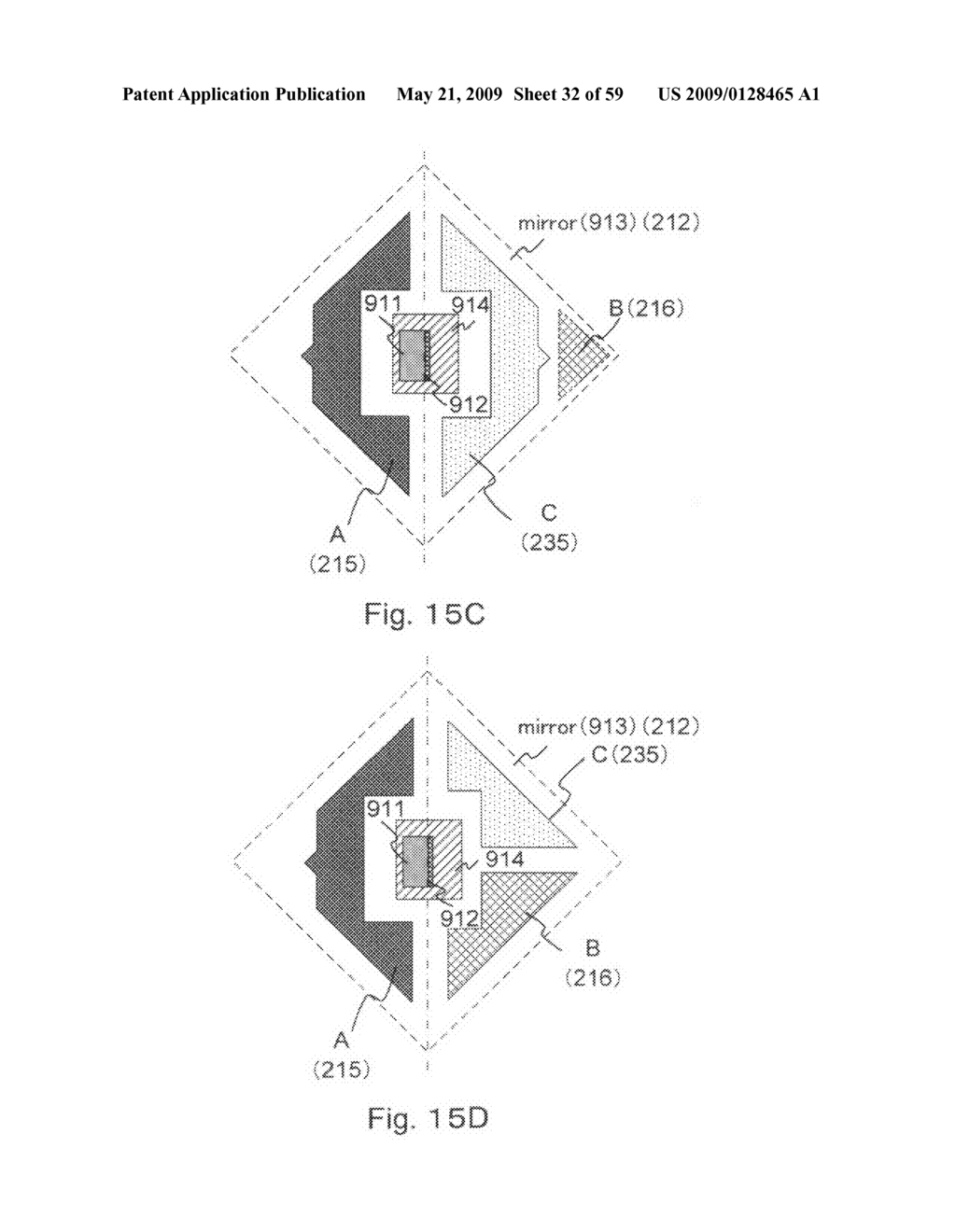 Spatial light modulator implemented with a mirror array device - diagram, schematic, and image 33