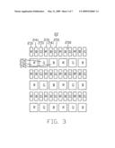 Liquid crystal display with pixel region having nine sub-pixels diagram and image