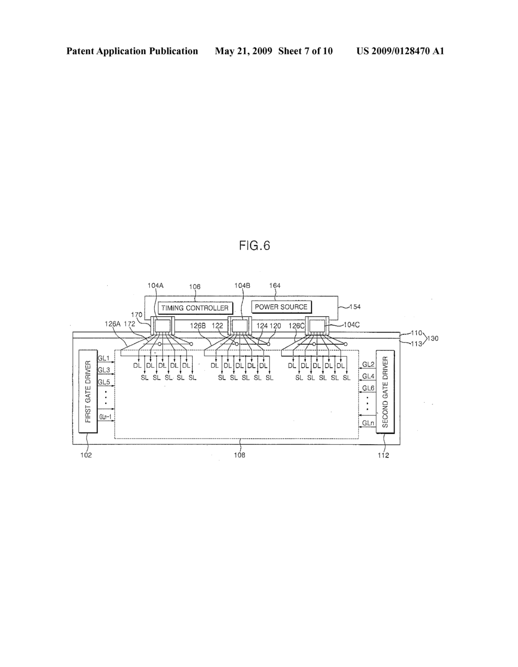 HORIZONTAL STRIPE LIQUID CRYSTAL DISPLAY DEVICE - diagram, schematic, and image 08