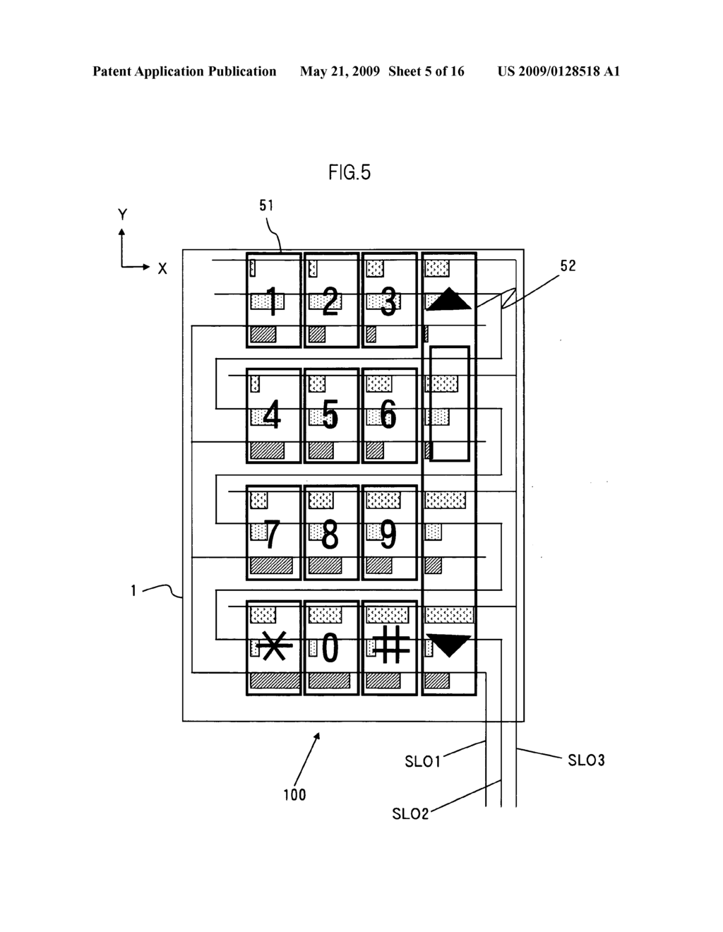 Screen-input image display device - diagram, schematic, and image 06