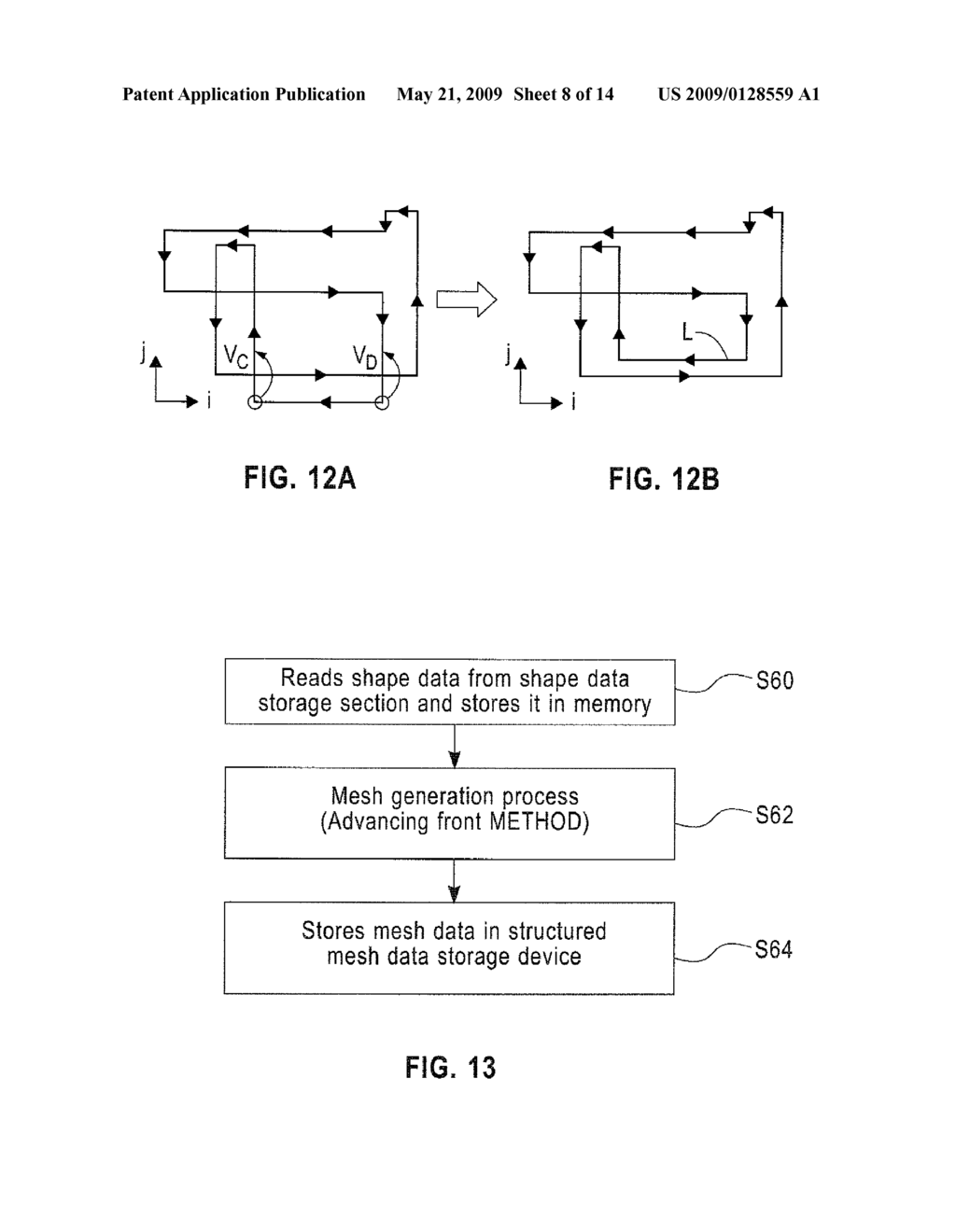 TOPOLOGY DETERMINATION, DECOMPOSABLE SHAPE GENERATION, AND STRUCTURED MESH GENERATION - diagram, schematic, and image 09