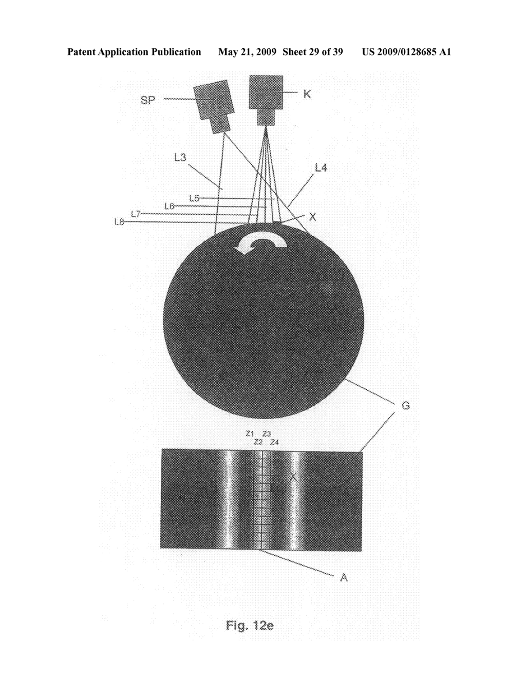 Camera Chip, Camera and Method for Image Recording - diagram, schematic, and image 30