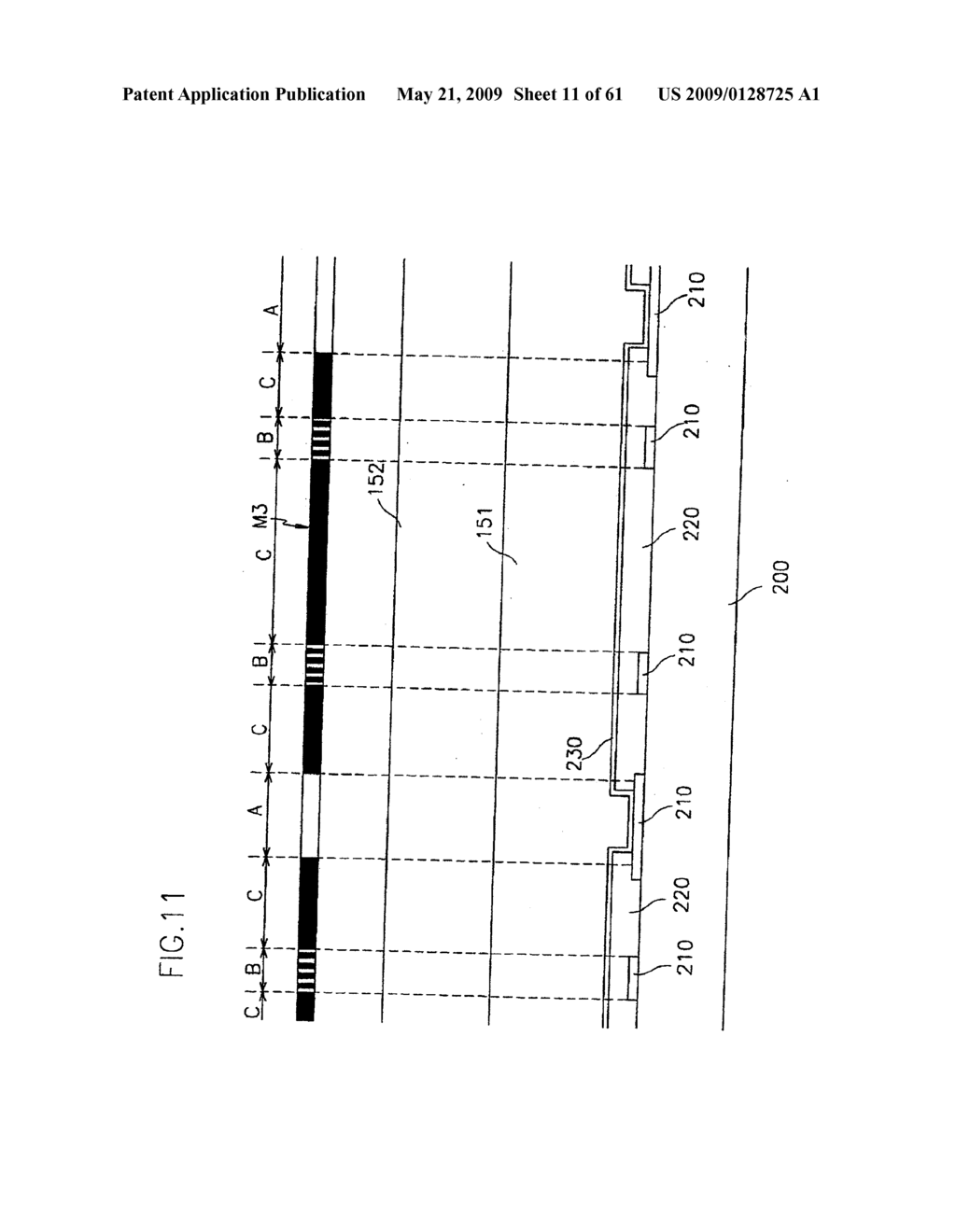 LIQUID CRYSTAL DISPLAY AND METHOD FOR FABRICATING THE SAME - diagram, schematic, and image 12