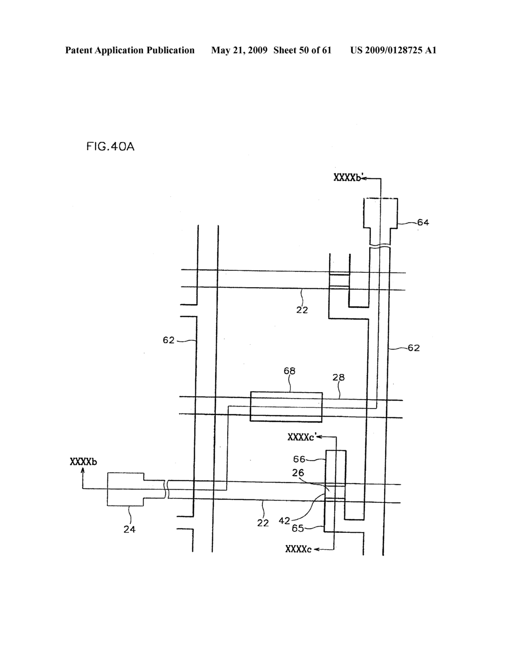 LIQUID CRYSTAL DISPLAY AND METHOD FOR FABRICATING THE SAME - diagram, schematic, and image 51