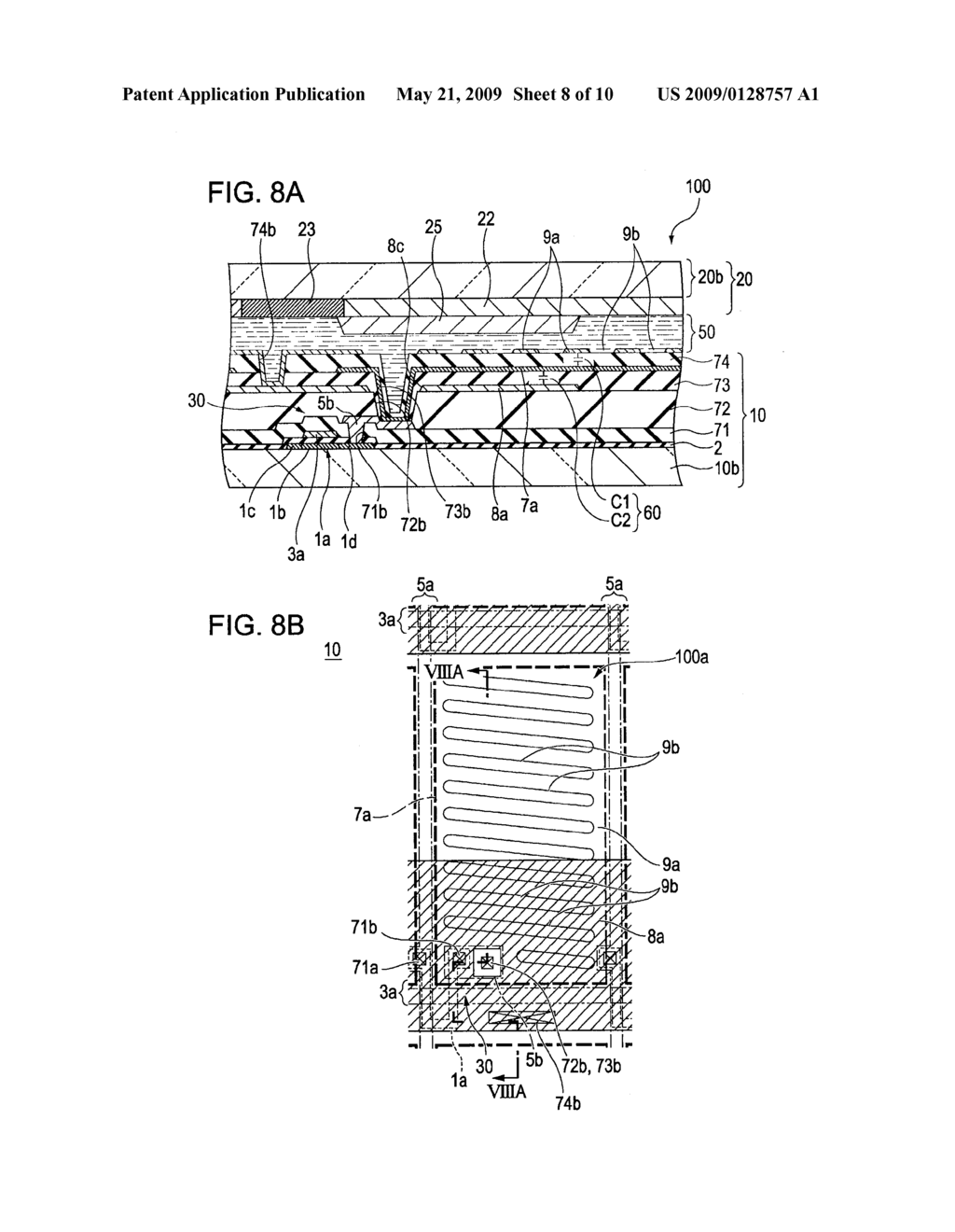 LIQUID CRYSTAL DEVICE AND ELECTRONIC APPARATUS - diagram, schematic, and image 09