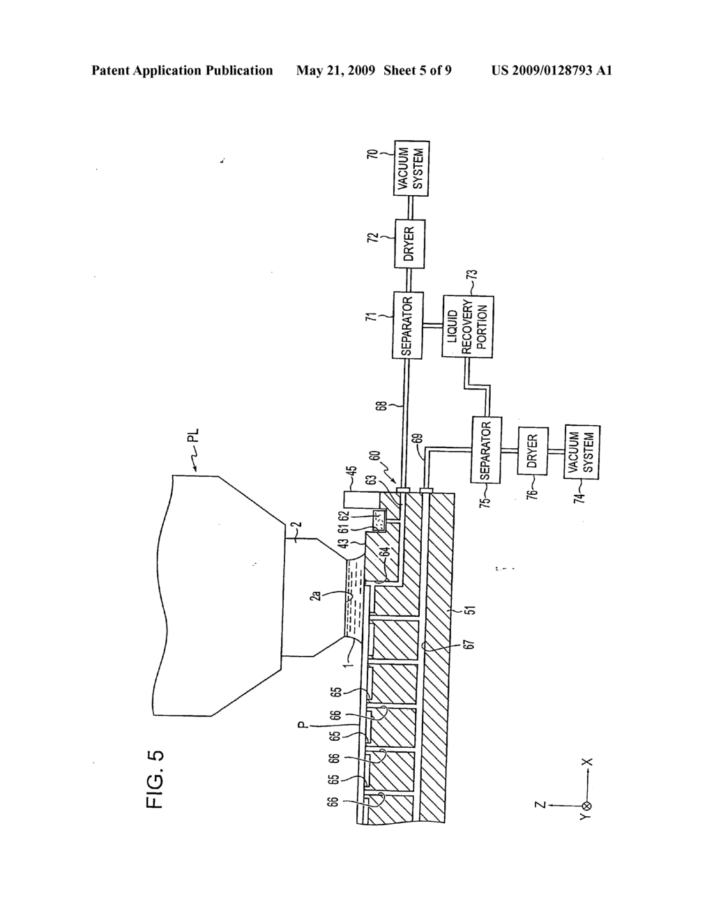 Liquid recovery apparatus, exposure apparatus, exposure method, and device manufacturing method - diagram, schematic, and image 06