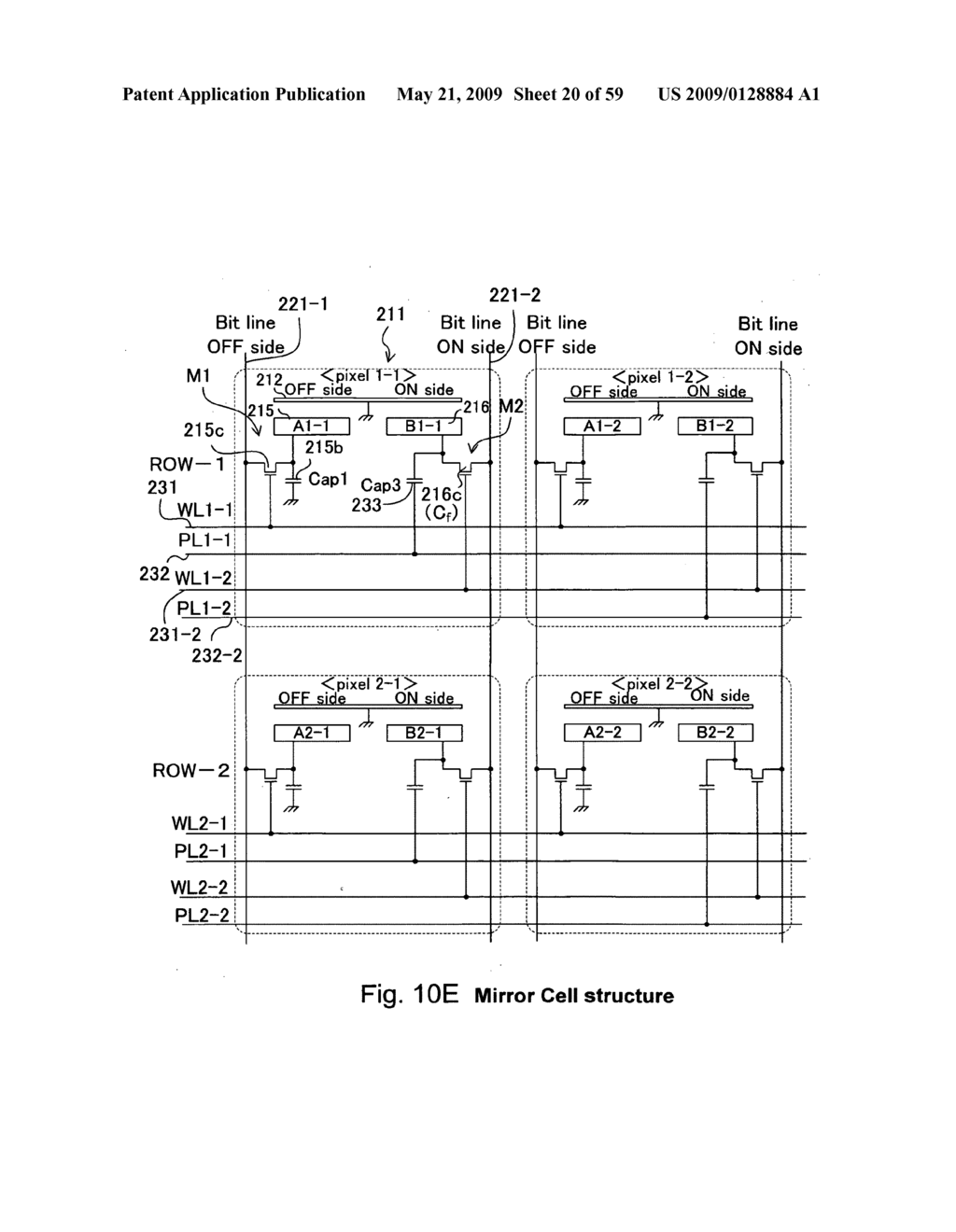 Spatial light modulator implemented with a mirror array device - diagram, schematic, and image 21