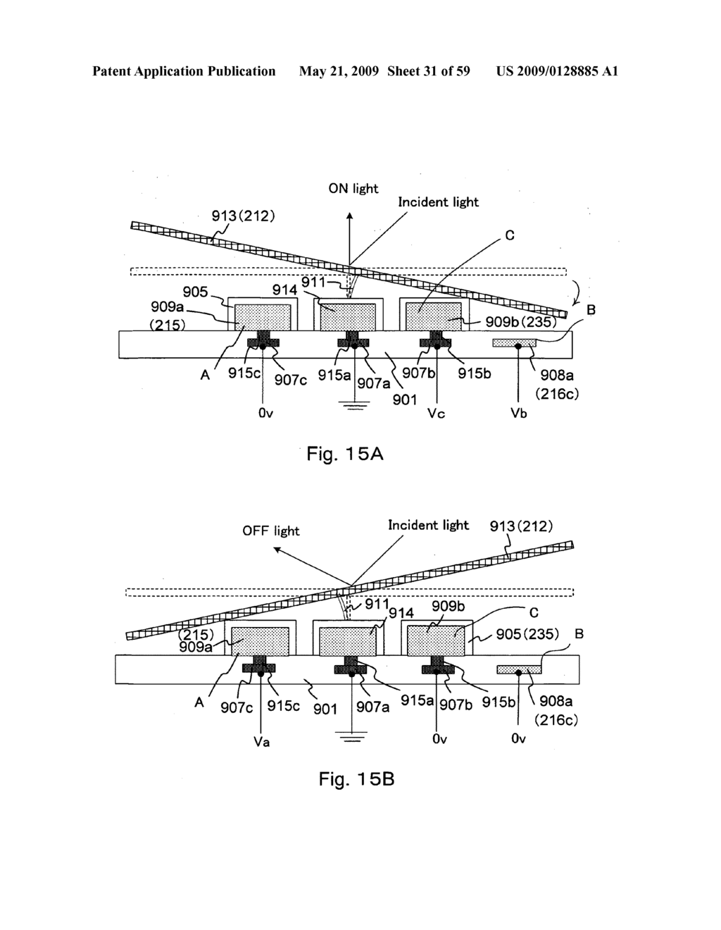 Spatial light modulator and mirror array device - diagram, schematic, and image 32