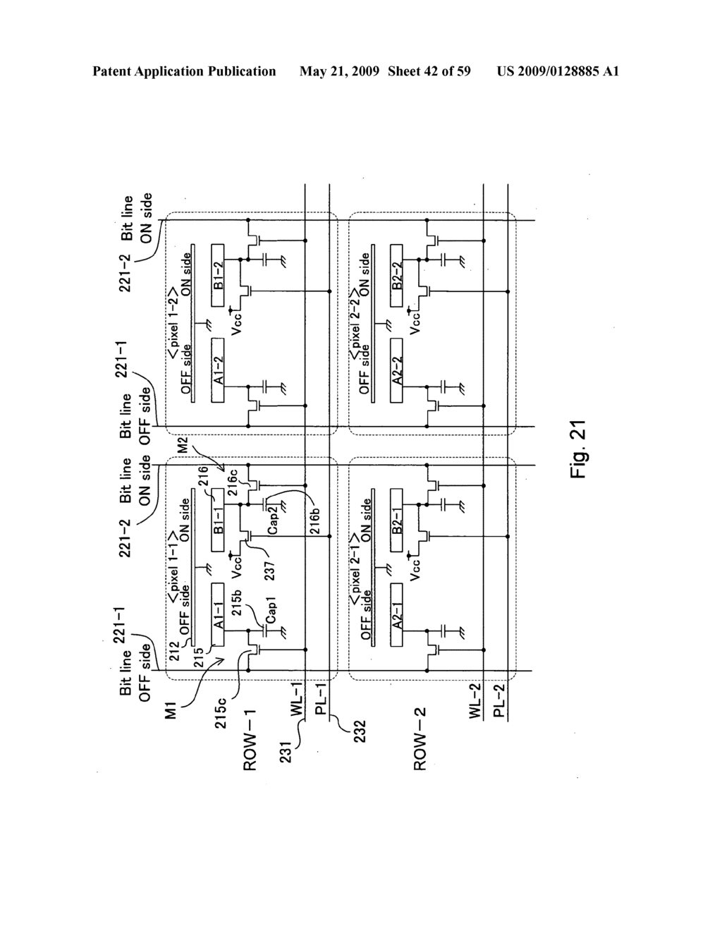 Spatial light modulator and mirror array device - diagram, schematic, and image 43