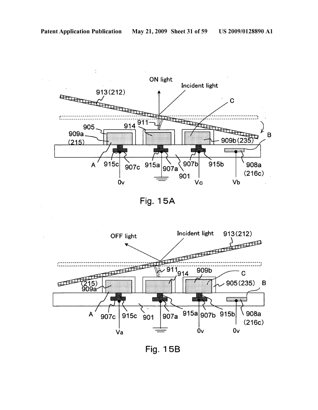 Spatial light modulator and mirror array device - diagram, schematic, and image 32